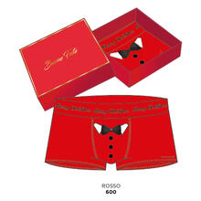 BOXER UOMO ELASTICIZZATO NATALE CON SCATOLA REGALO 