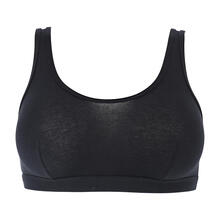 BRASSIERE COTONE ELASTICIZZATO SPALLA LARGA EXTRA COMFORT 