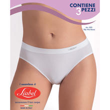 CONFEZIONE SLIP DONNA VITA BASSA MICROFIBRA X 3 