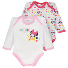 BODY NEONATO MANICA LUNGA MINNIE COTONE INTERLOCK 