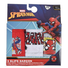 CONFEZIONE 3 PAIA SLIP BIMBO COTONE SPIDERMAN 