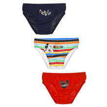 CONFEZIONE 3 PAIA SLIP BIMBO COTONE TOPOLINO 