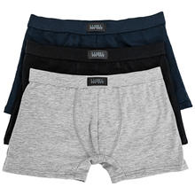 CONFEZIONE 3 PEZZI BOXER UOMO COTONE ELASTICIZZATO 