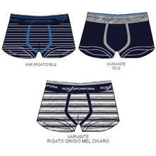 CONFEZIONE BOXER UOMO 3 PACK COTONE ELASTICIZZATO 