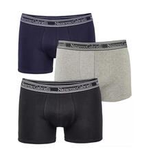 CONFEZIONE BOXER UOMO 3 PAIA COTONE ELASTICIZZATO 