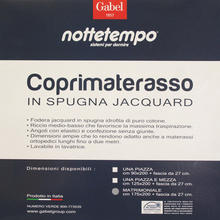 COPRIMATERASSO ANGOLI 1 PIAZZA E MEZZA 125 X 200 