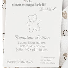 LENZUOLO 3 PZ LETTINO RICAMATO 