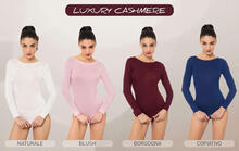 MAGLIA DONNA MANICA LUNGA CASHMERE 10% SUPERCALDO 