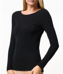 MAGLIA DONNA MANICA LUNGA SCOLLO MADONNA IN CASHMERE 