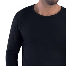 MAGLIA UOMO MANICA LUNGA GIROCOLLO COTONE FELPATO 