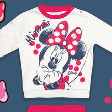 PIGIAMA LUNGO NEONATA INTERLOCK MINNIE 