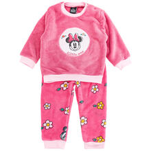 PIGIAMA NEONATA IN CORAL FLEECE MINNIE 