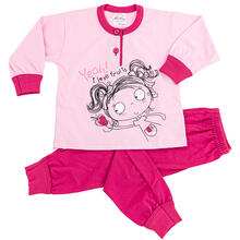 PIGIAMA NEONATA JERSEY 