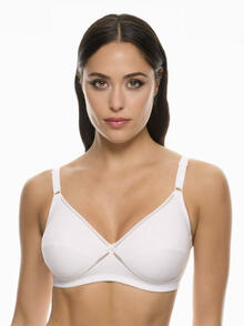 REGGISENO SFODERATO CRISS CROSS IN COTONE ELASTICIZZATO 