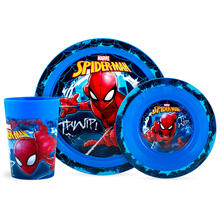 SET PAPPA 3 PEZZI SPIDERMAN 