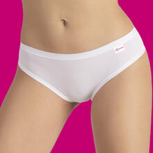 SLIP DONNA VITA BASSA COTONE ELASTICIZZATO CON BORDINO 