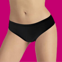 SLIP DONNA VITA BASSA COTONE ELASTICIZZATO CON BORDINO 